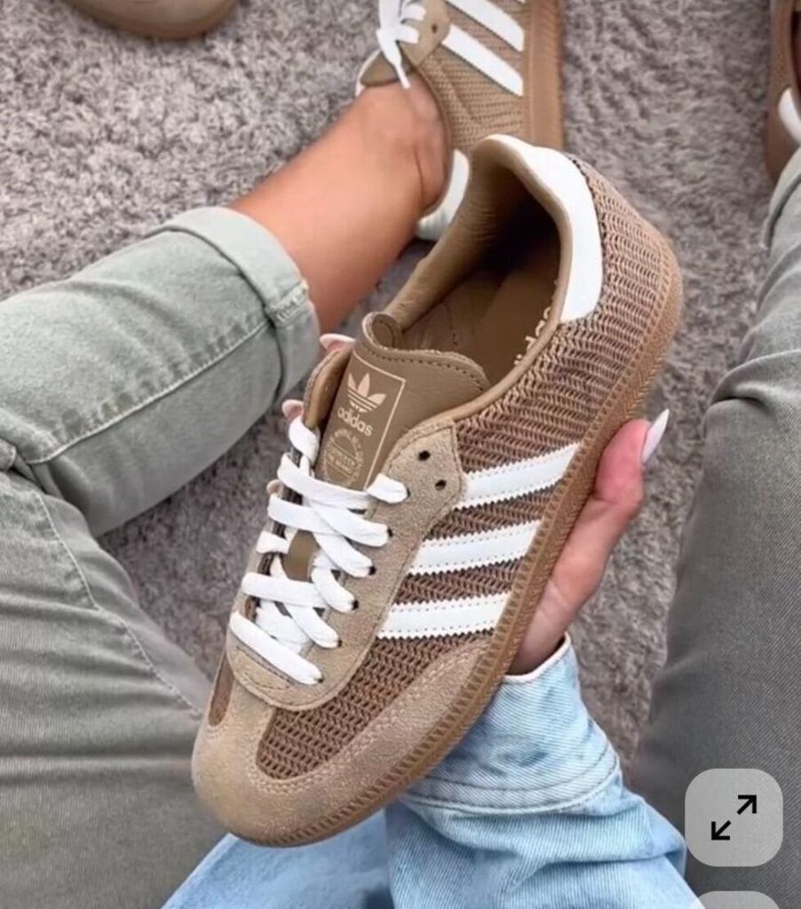Adidas Samba Croché Castanho