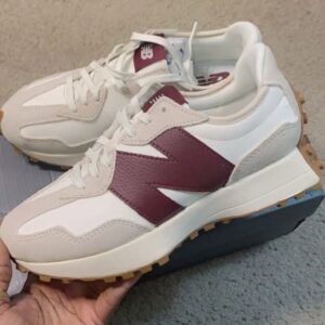 NB 327 Branco/Bordo