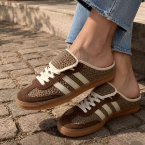 Adidas Samba Sandália Castanha